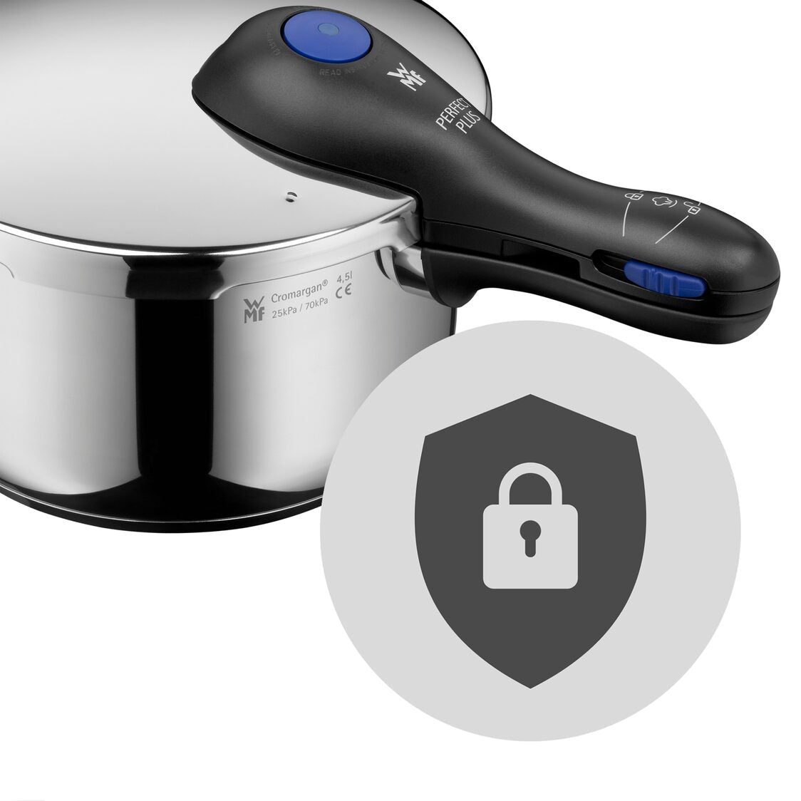 WMF Perfect Premium 6.5L+3L Pressure Cooker Set With Insert (07 - 9546 - 6040) - Metro Singapore Departmental Store - Celebrating 69 Years in SG