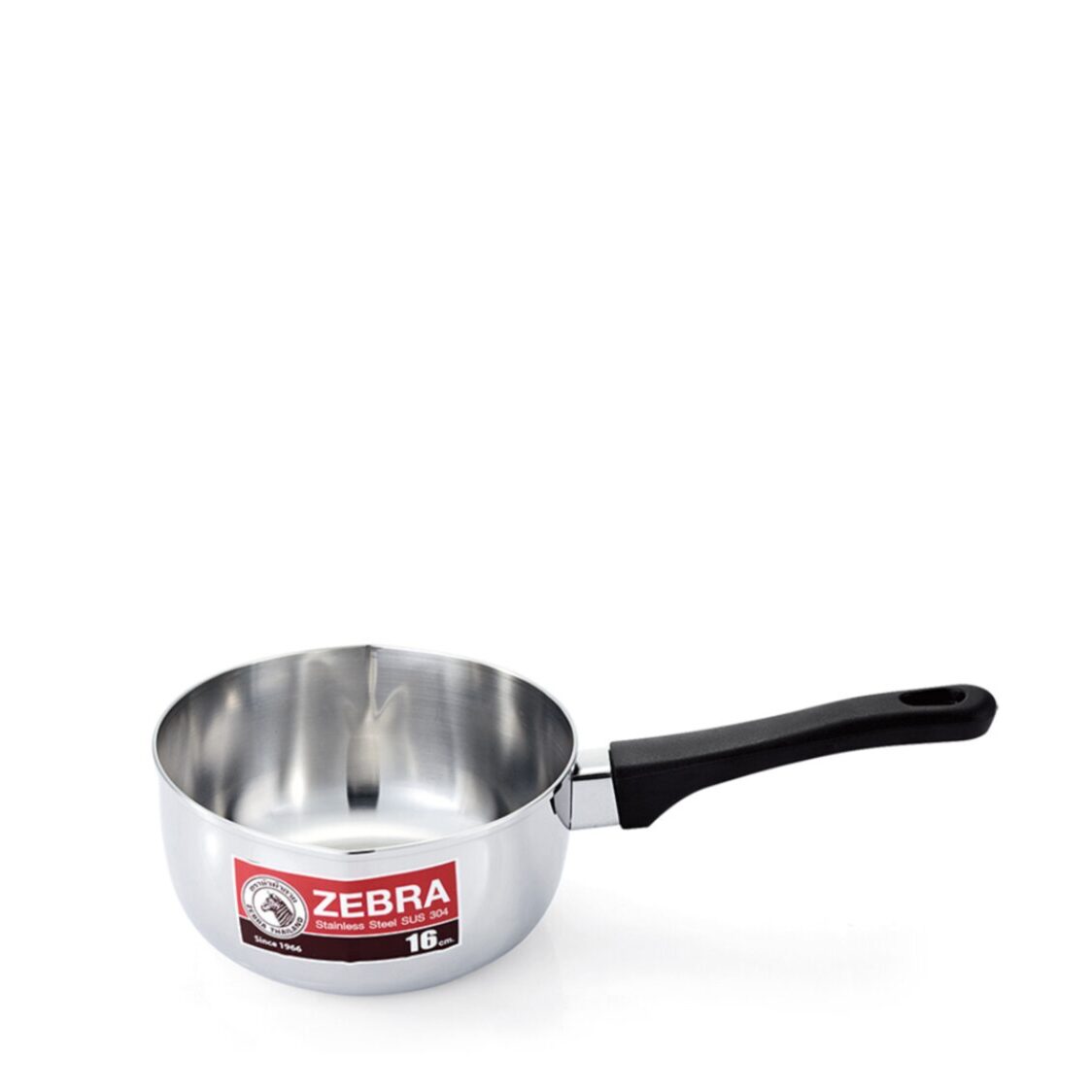 Zebra Stainless Steel Sauce Pan Without Lid 16cm (119ZB - 166 - 307) - Metro Singapore Departmental Store - Celebrating 69 Years in SG