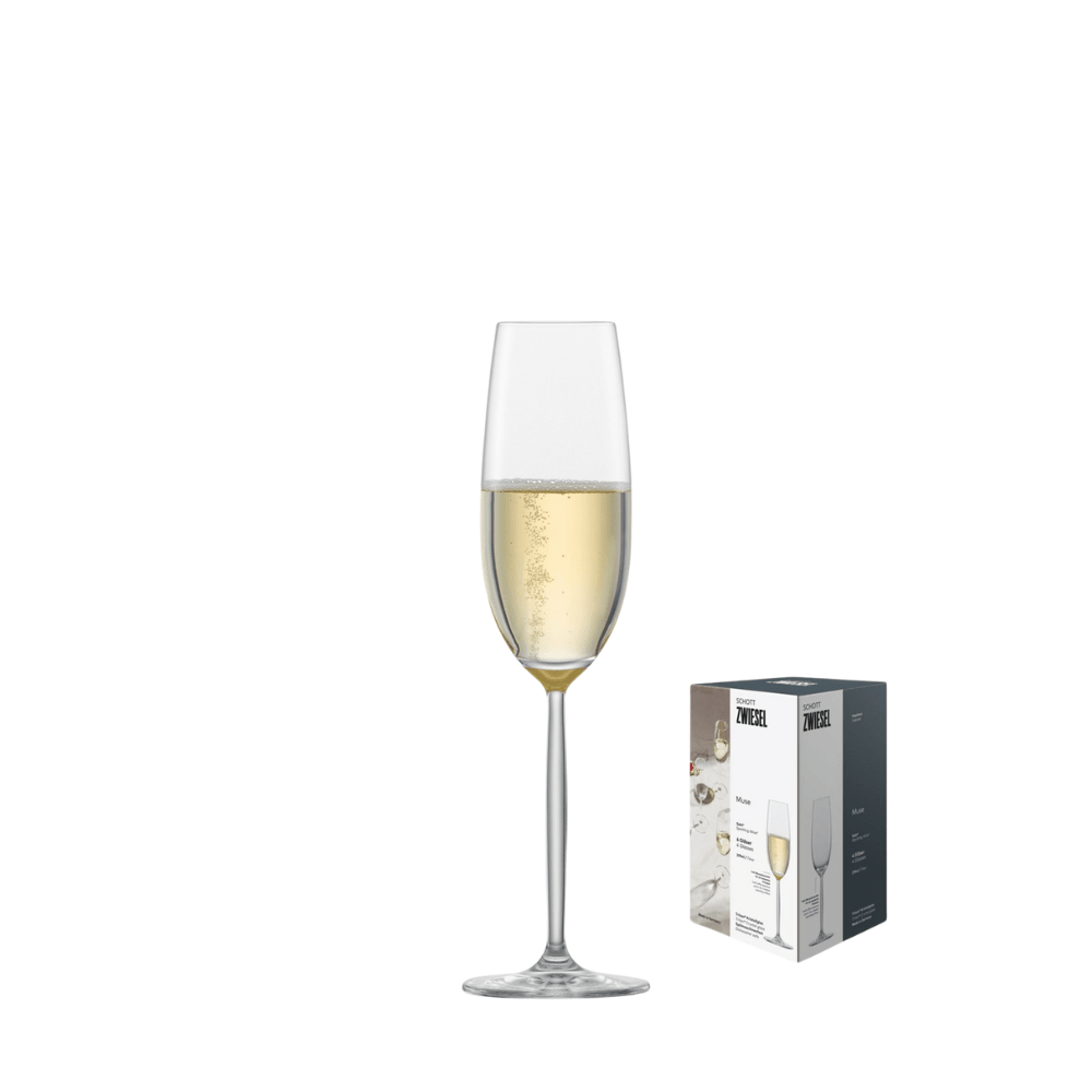 Zwiesel Glas Muse Champagne 7 Set Of 4 123673S - Metro Singapore Departmental Store - Celebrating 69 Years in SG
