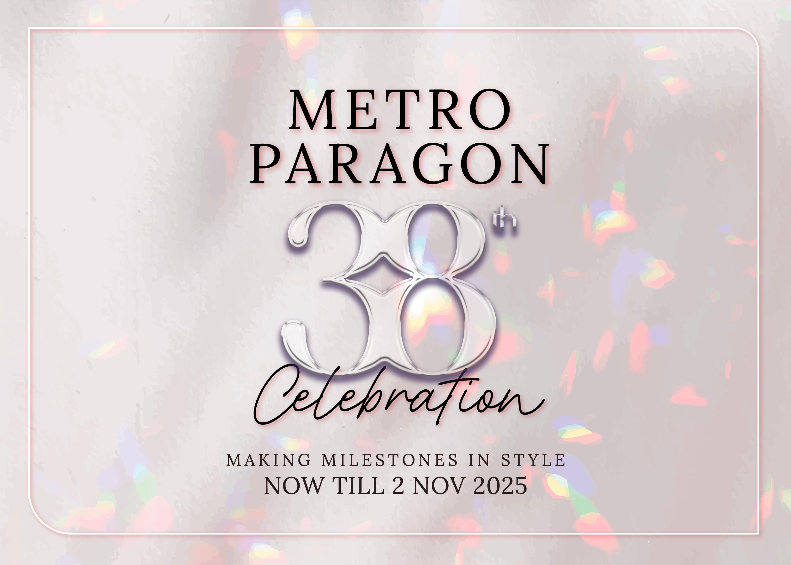 Metro Paragon 38th Celebration Week 2 EDM