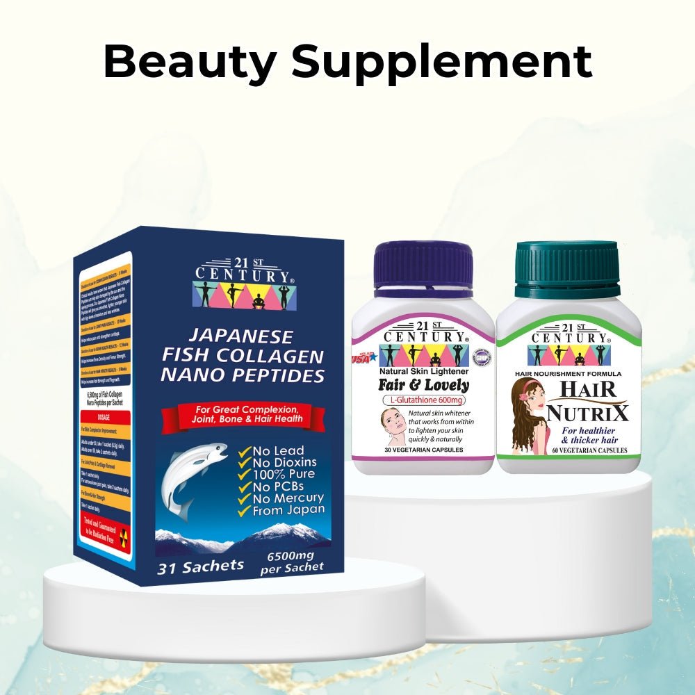 21ST CENTURY - BEAUTY SUPPLEMENTS - Metro Singapore Departmental Store - Celebrating 69 Years in SG