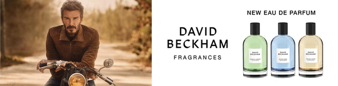 DAVID BECKHAM FRAGRANCES - Metro Singapore Departmental Store - Celebrating 69 Years in SG