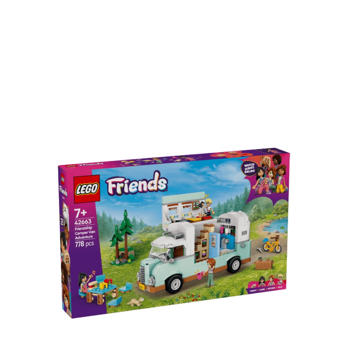 Lego Friendship Camper Van Adventure 42663