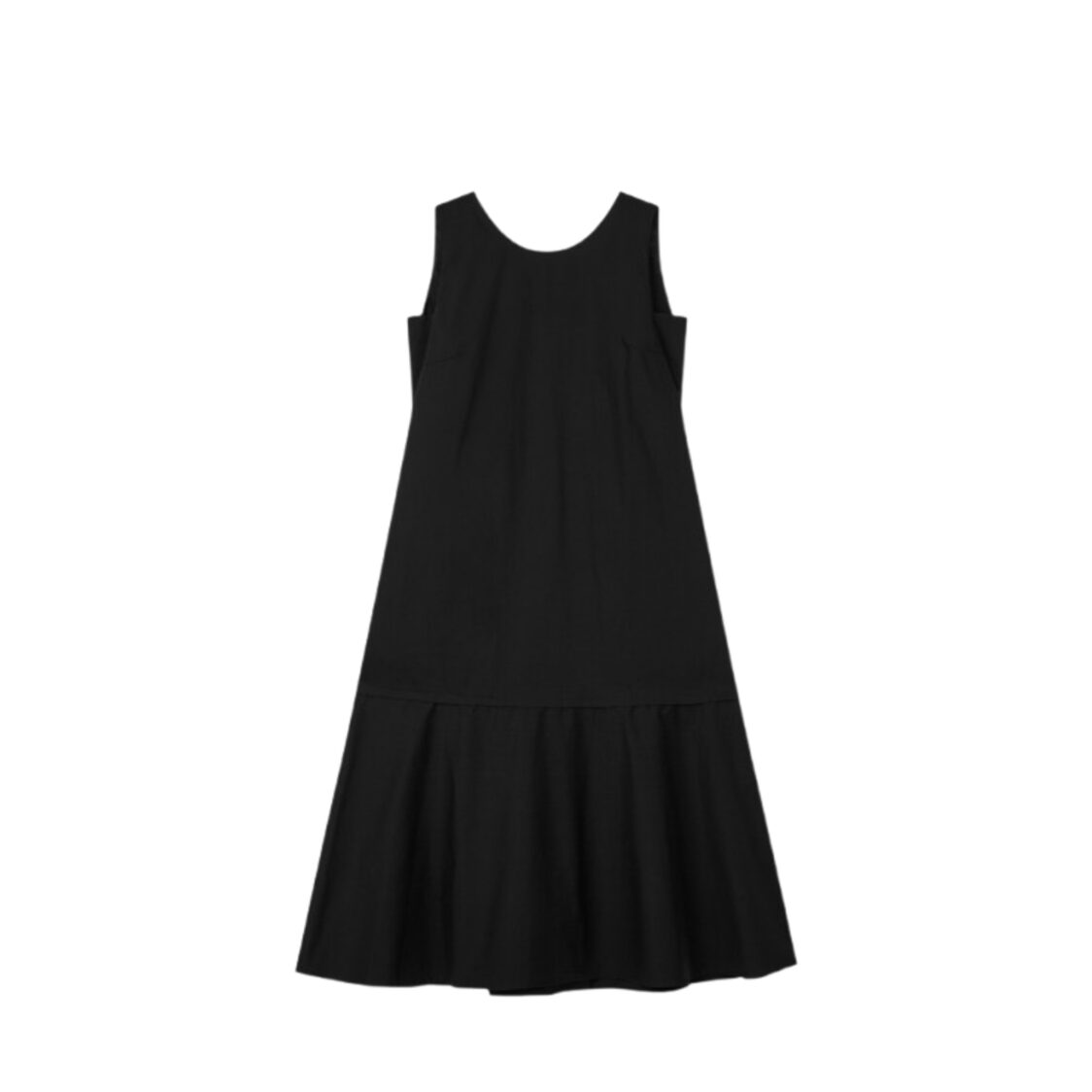 Voice Of Voices Flare Sleeveless Dress Black