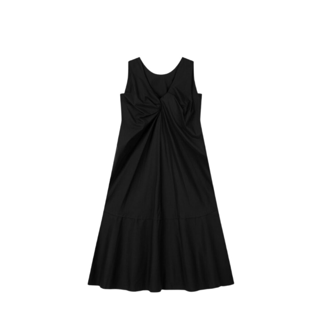 Voice Of Voices Flare Sleeveless Dress Black