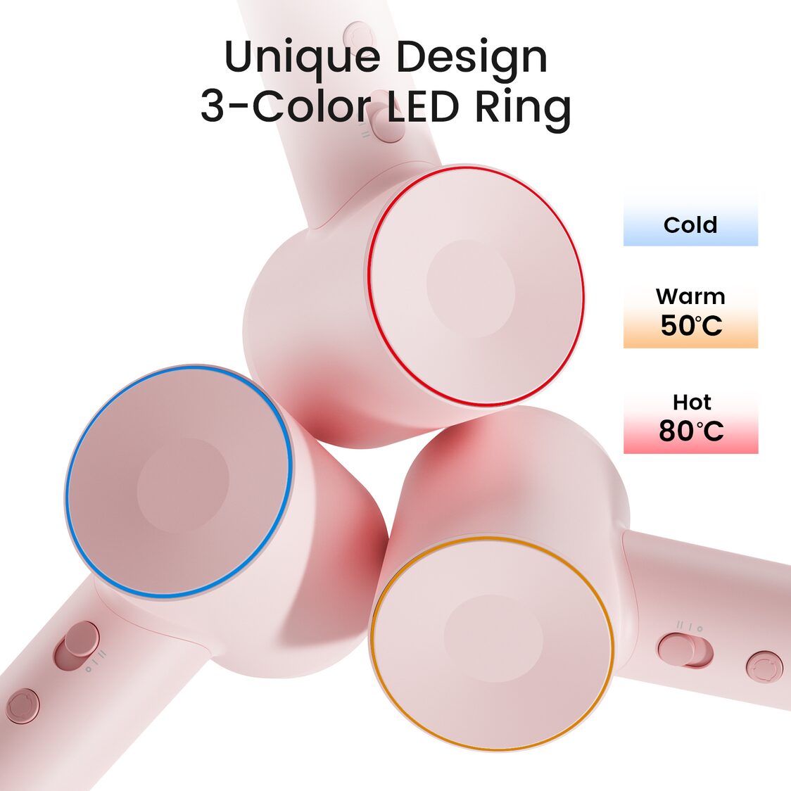 Laifen SE High-speed Hair Dryer Negative Ionic Fast Drying Low Noise Thermo-Control Long Lasting - Blue