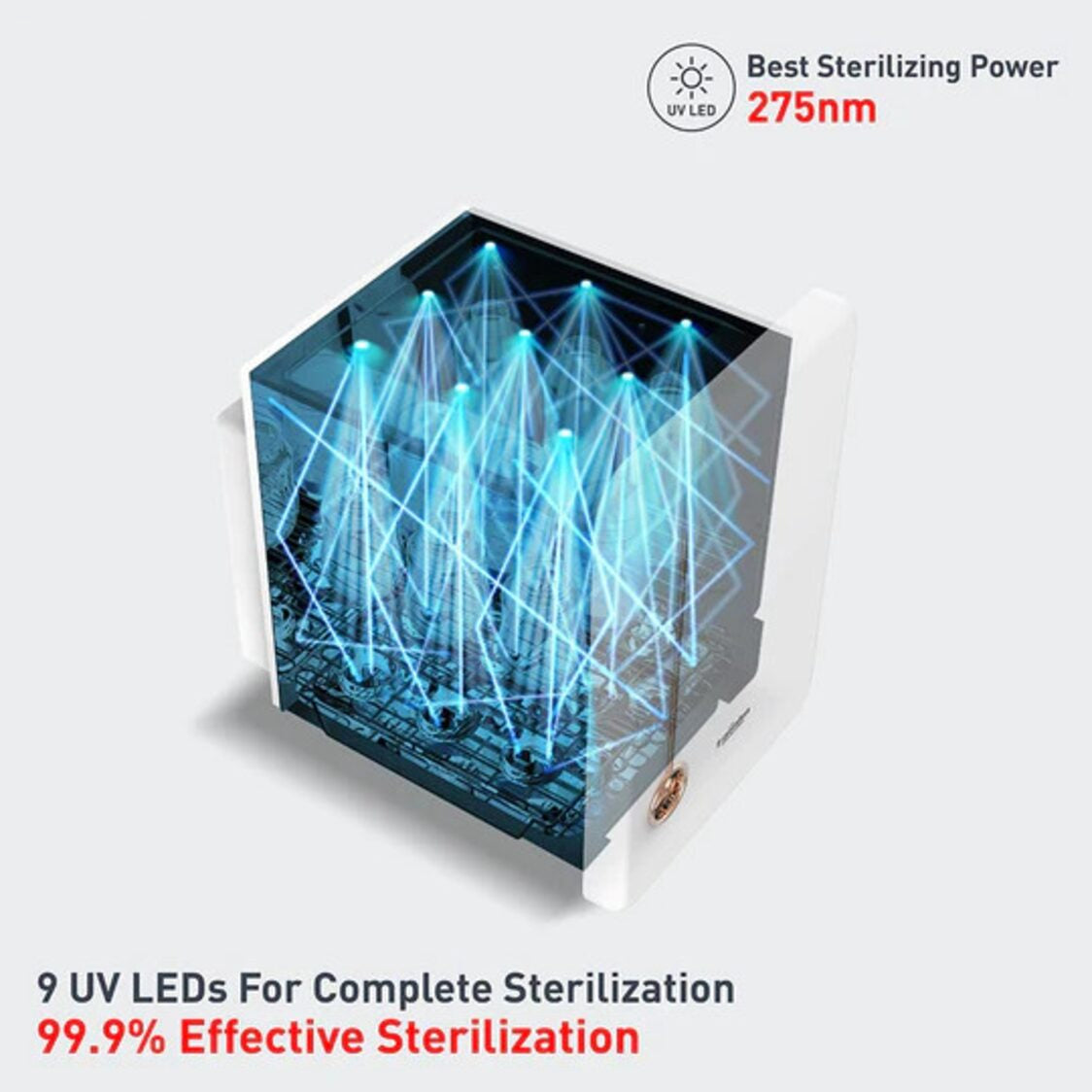 Haenim 4G+ Classic UV Steriliser (Gray Metal)