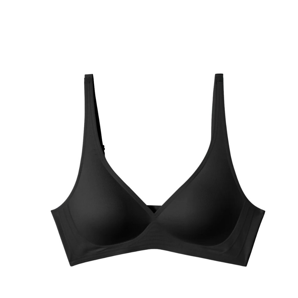 Pierre Cardin Next To Skin Seam Free Plunge Bralette 209-2929 - Black