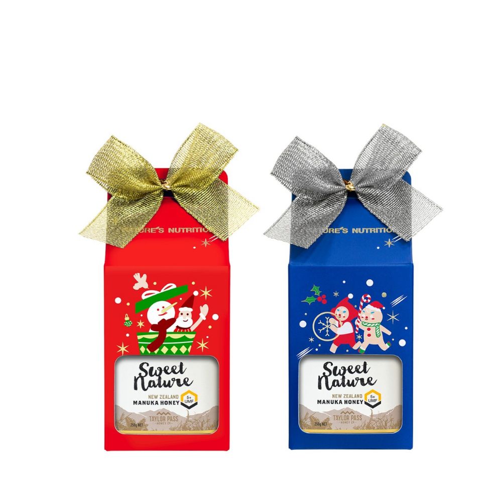 Sweet Nature Manuka UMF 5+ 250g with Christmas Box (2 Bottles)