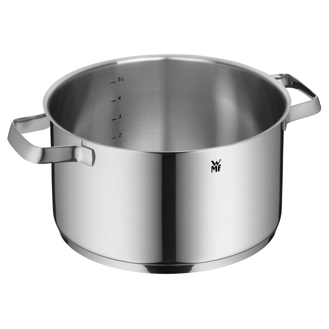 WMF Belmonte High Casserole with Glass Lid, 24cm (07-5124-6040)