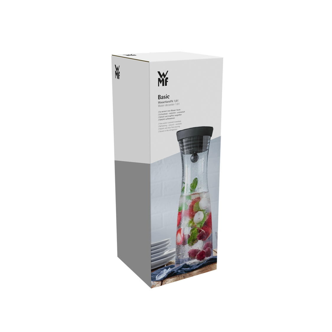 WMF Water Decanter 1.0L - Cromargan® Stainless Steel (06-1770-6040)