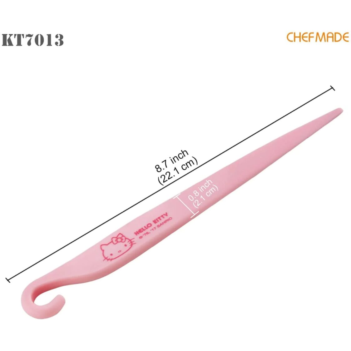 Chefmade Abs Cake Stripping Knife L22.1Xw2.1xH0.8cm Hello Kitty (1898cm-KT7013)