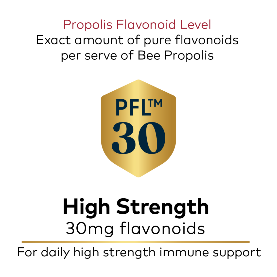Comvita Propolis PFL30 High Strength Veg Capsules