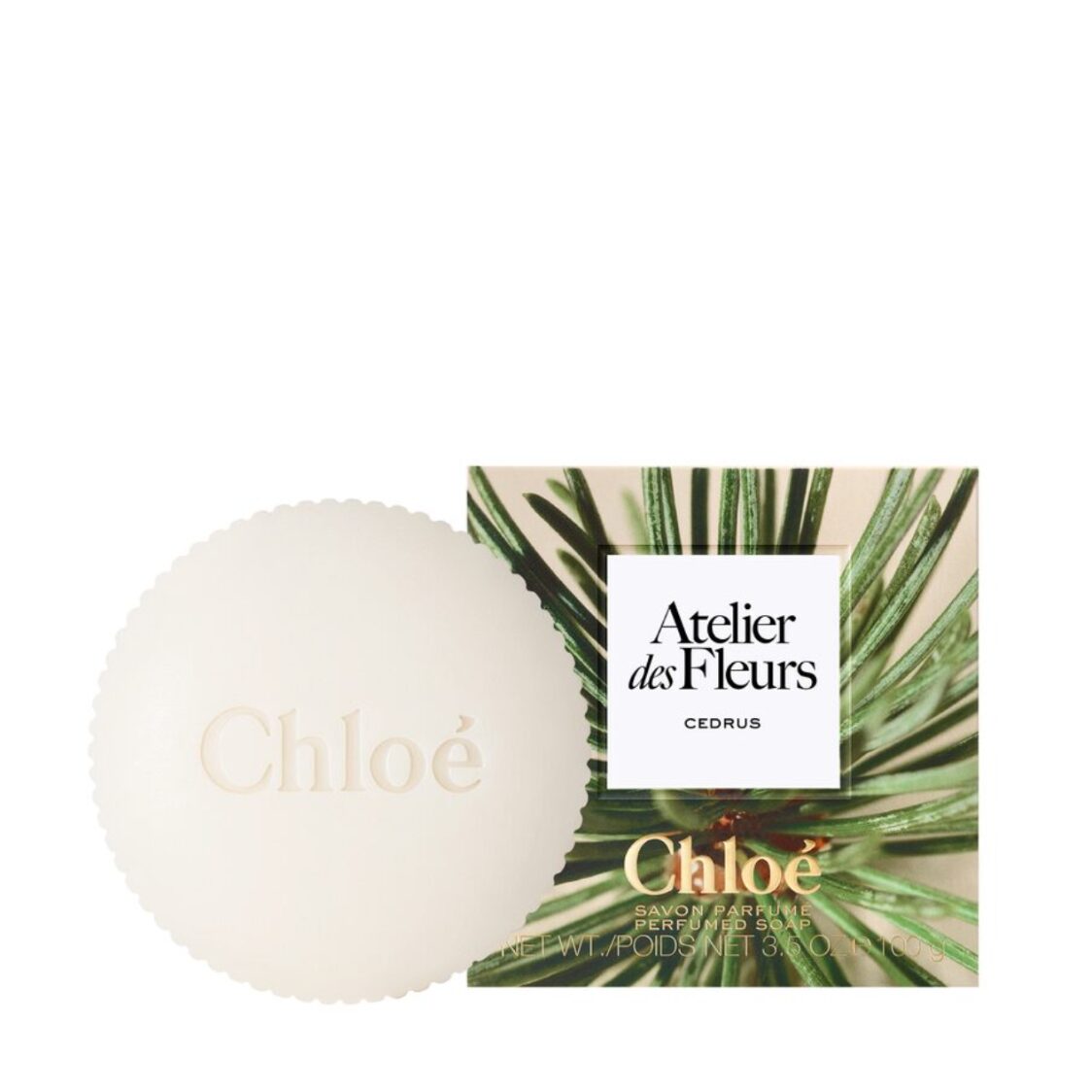 Chloé Atelier des Fleurs Cedrus Perfumed Soap 100g
