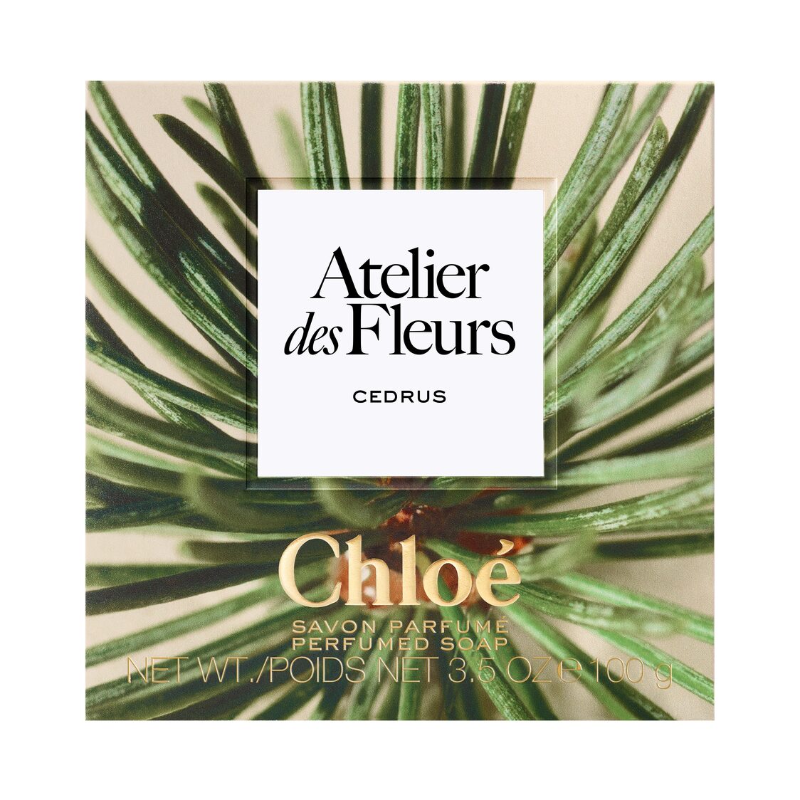 Chloé Atelier des Fleurs Cedrus Perfumed Soap 100g
