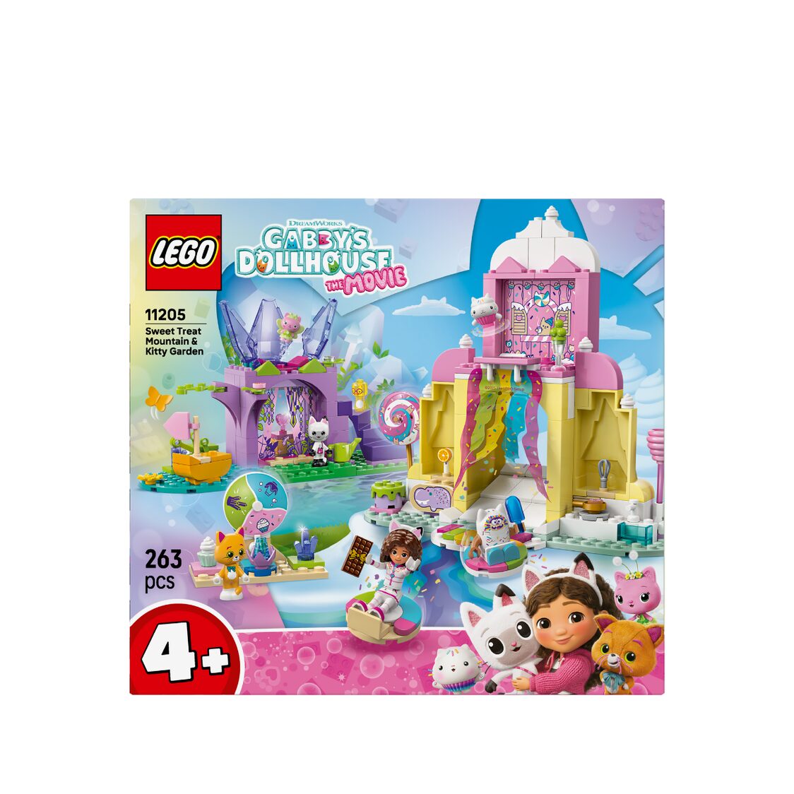 Lego Sweet Treat Mountain & Kitty Garden 11205