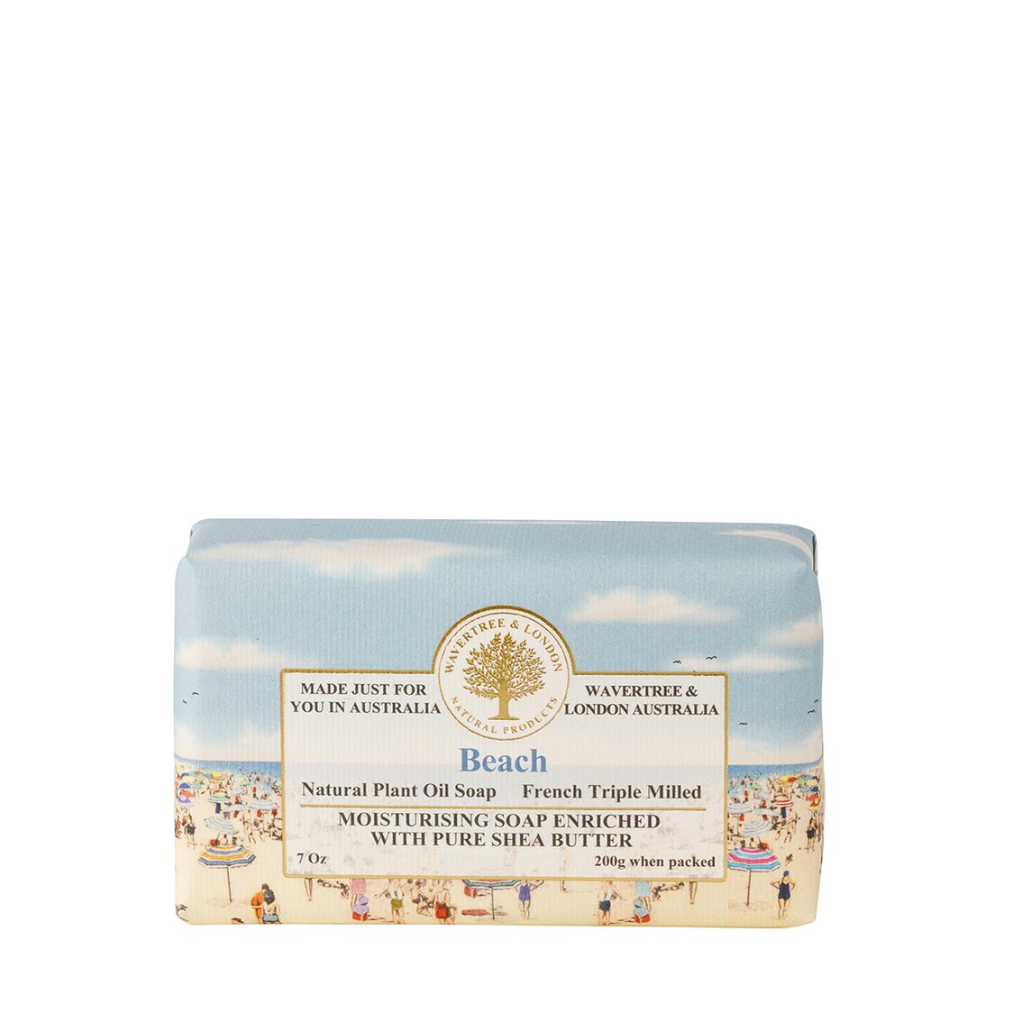 Wavertree & London Beach Soap Bar 200g
