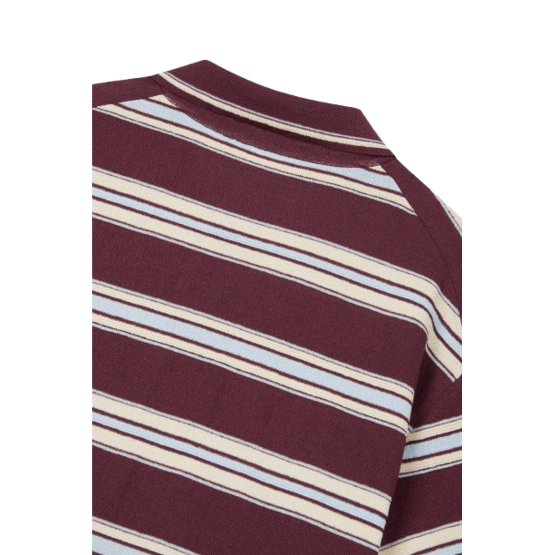 Voice Of Voices Stripe Collar Knit Brown