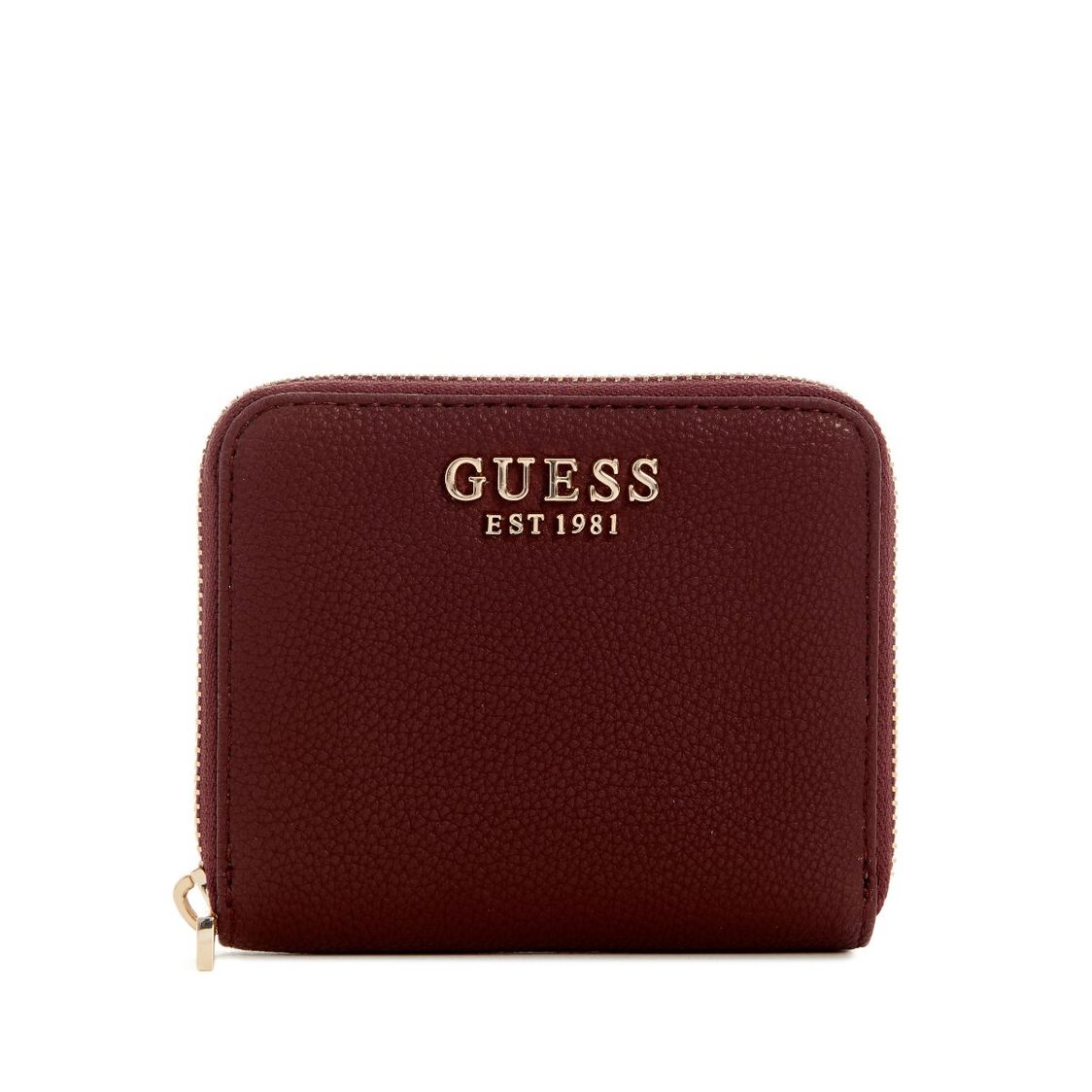 Guess Laurel II Slg Small Zip Around - Wine