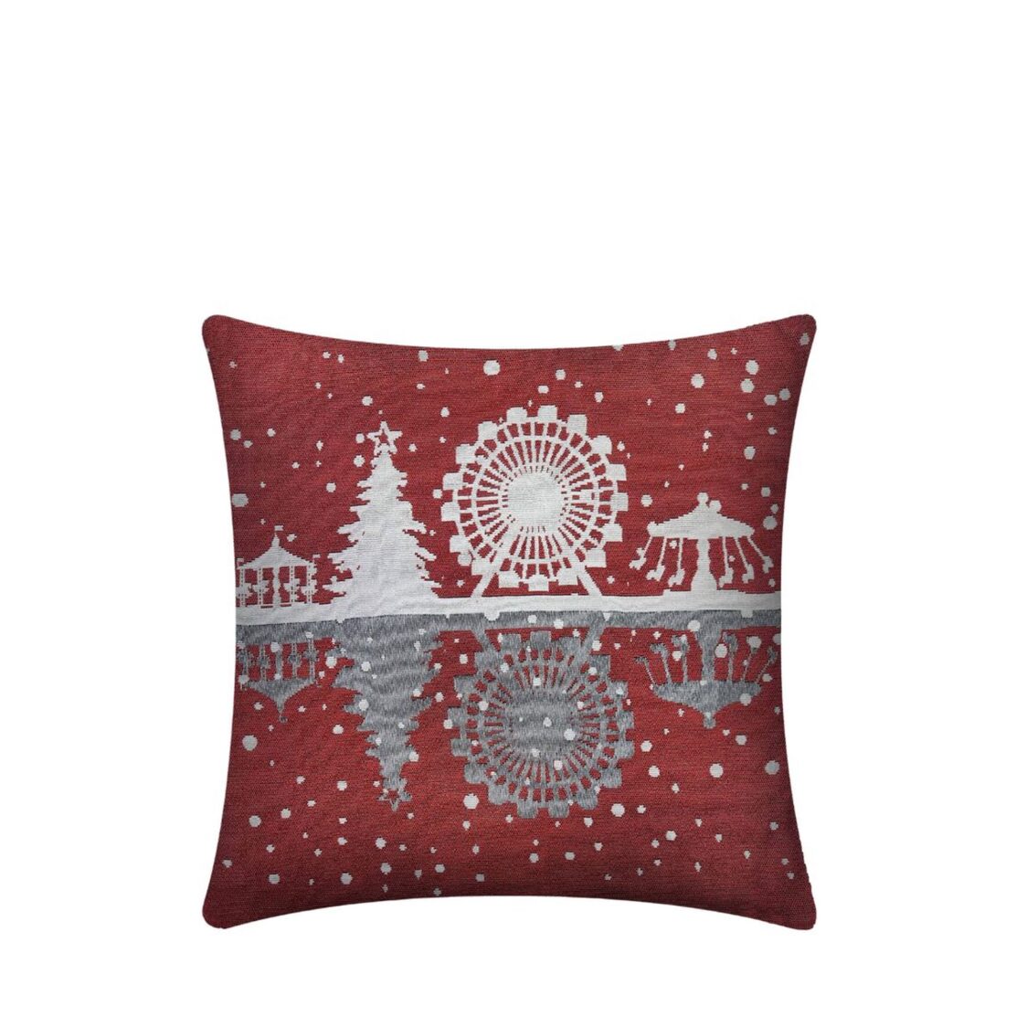 J. Rapee Carnival Cushion Cover Red