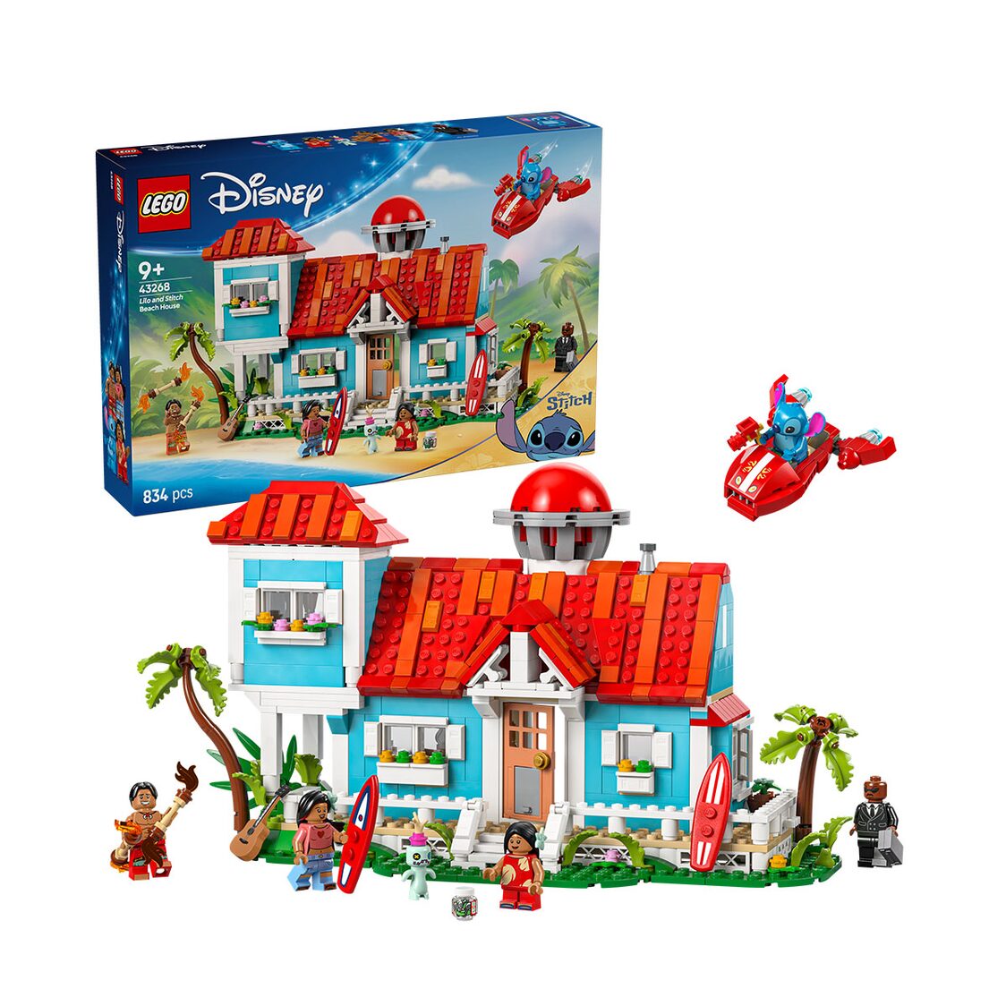 Lego Lilo and Stitch Beach House 43268