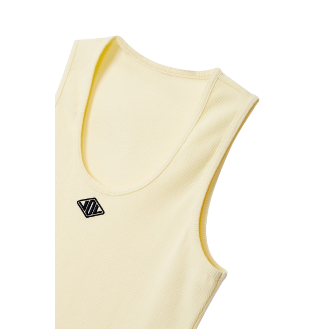 Voice Of Voices Logo Sleeveless Top Cream