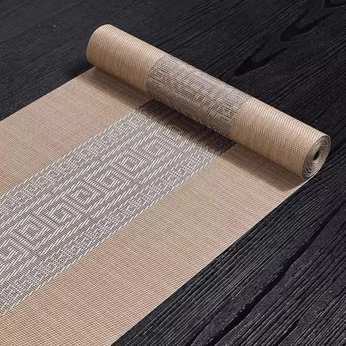 J. Rapee Greek Tablerunner Gold