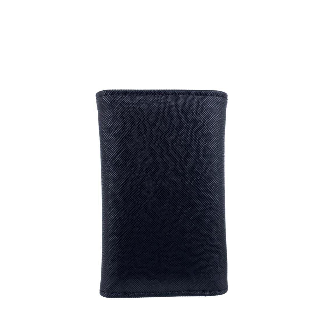 Mel&Co Saffiano-Effect Basic Key Pouch