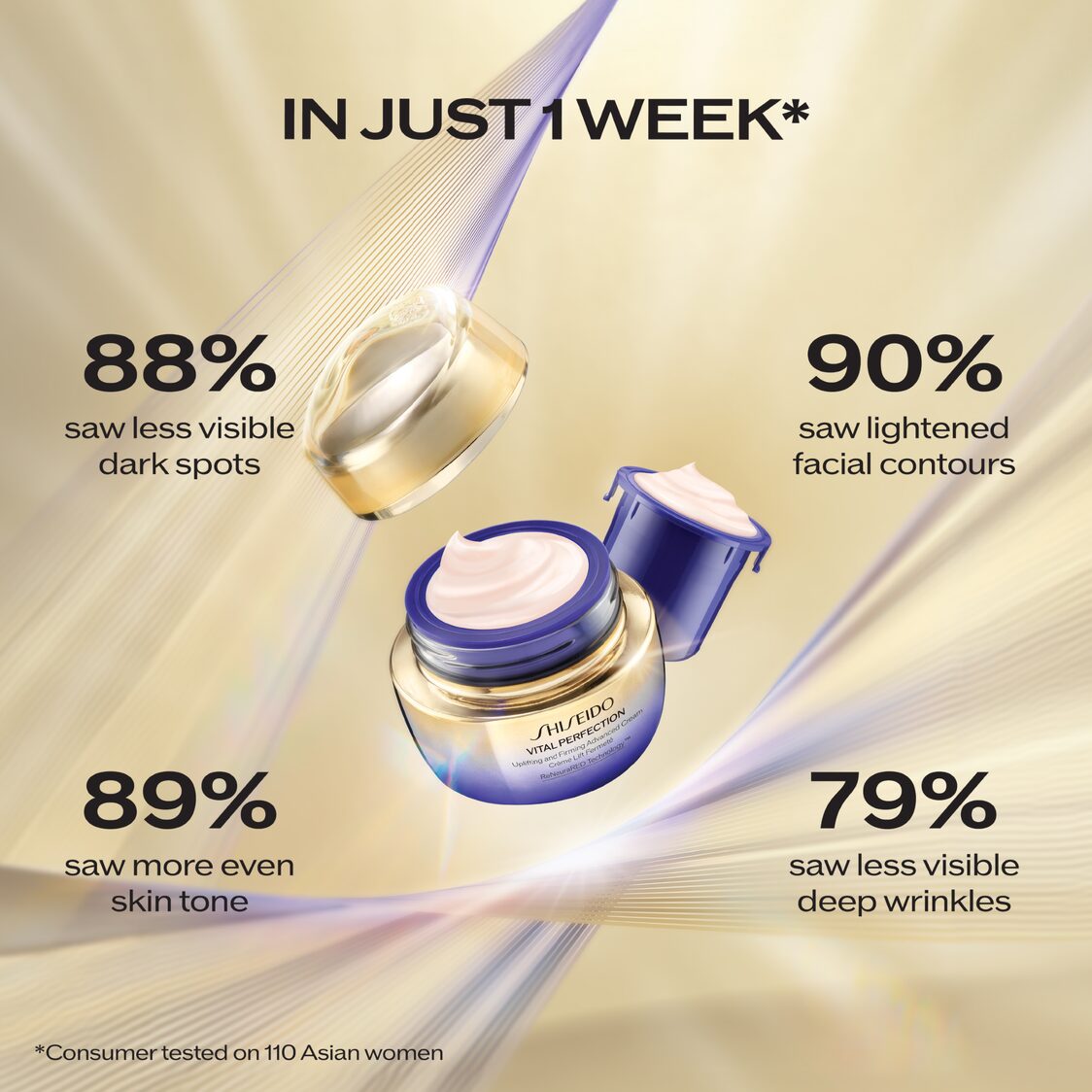 Shiseido Vital Perfection Uplifting and Firming Advanced Cream 50ml