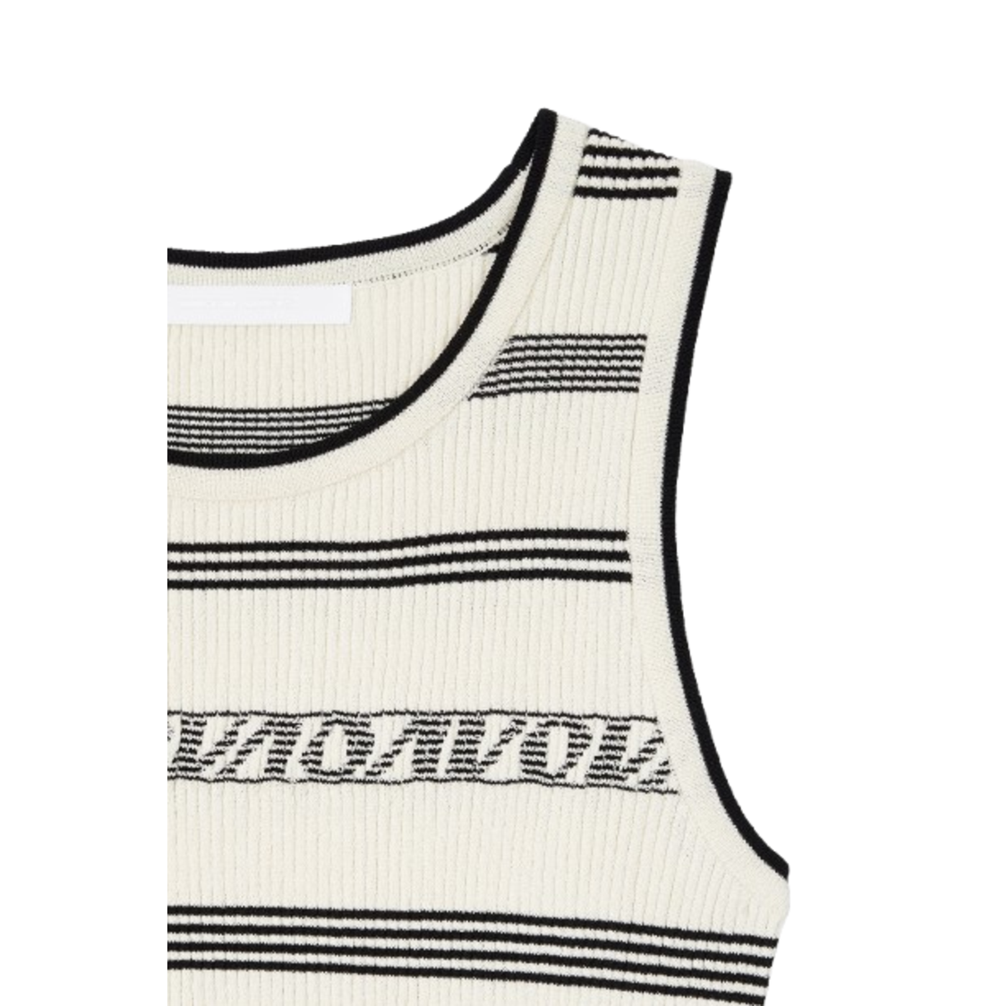 Voice Of Voices Logo Stripe Sleeveless Knit