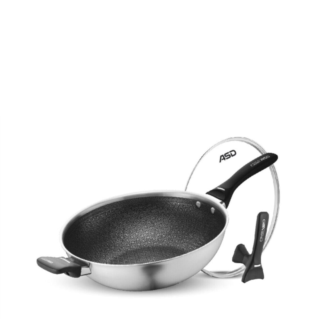 ASD Hybrid 3-Ply IH Hex-Wok 32cm (HP32HHW)