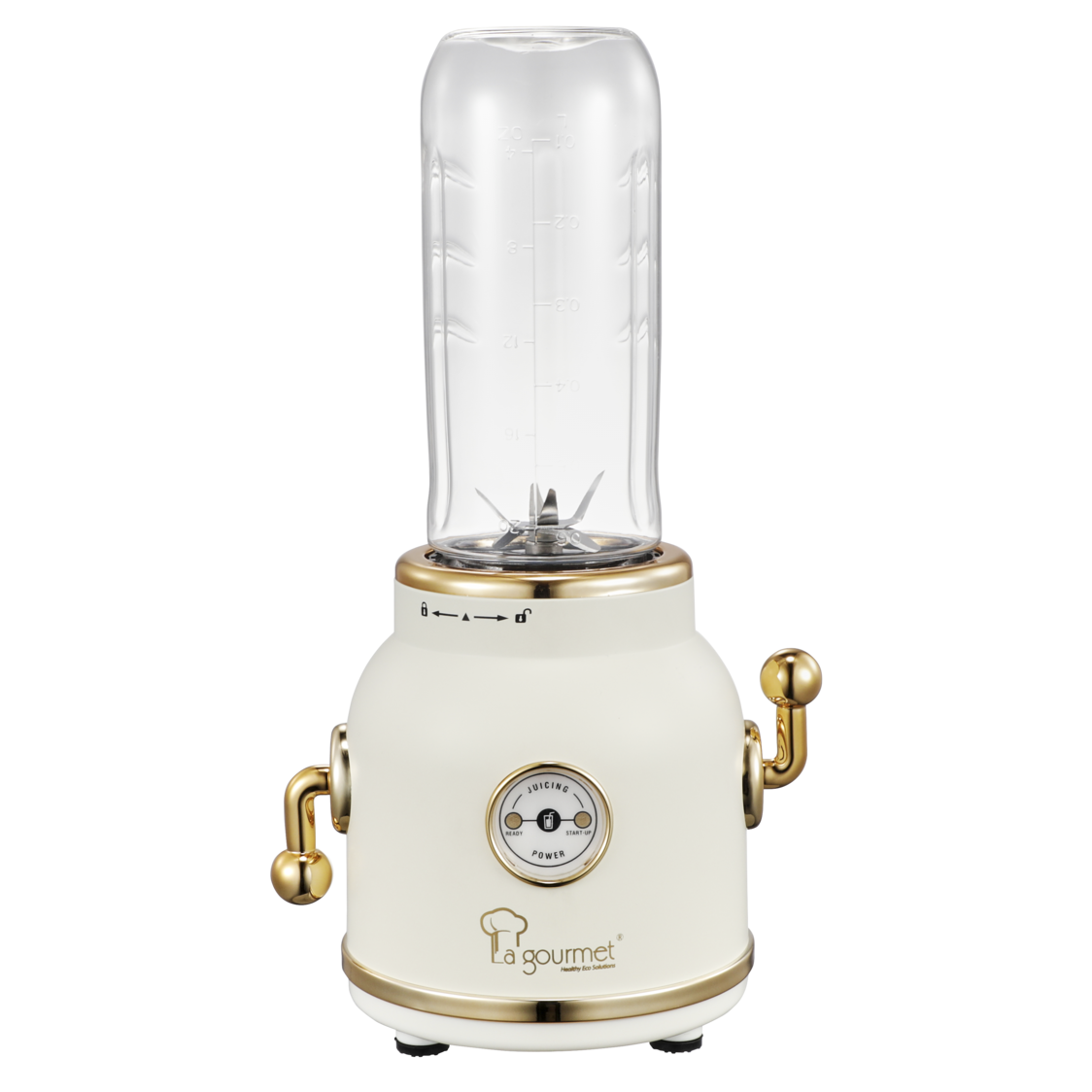 La Gourmet Retro Blender Set- Vanilla Cream LGELRB400932