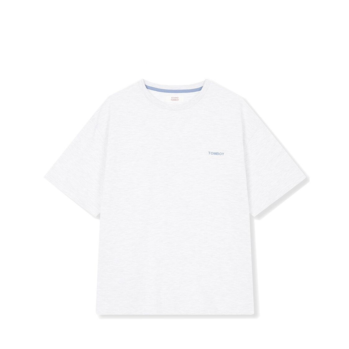 Studio Tomboy Logo Embroidered Hidden Pocket T-Shirt