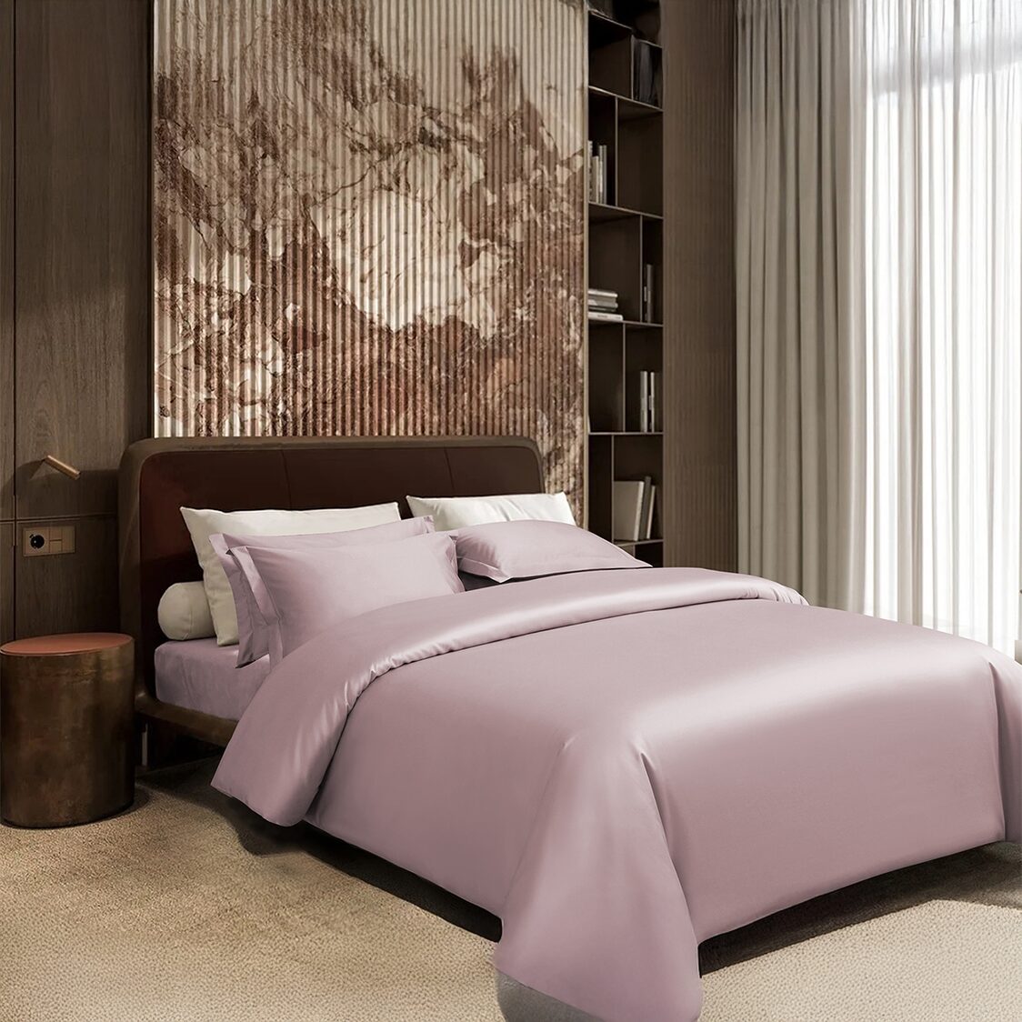 Kinu Platinum Bedset - Pink