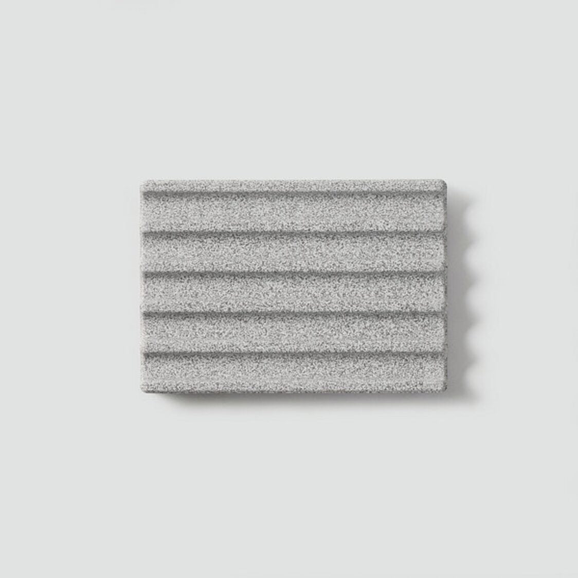 Jaju Square Soap Dish Grey