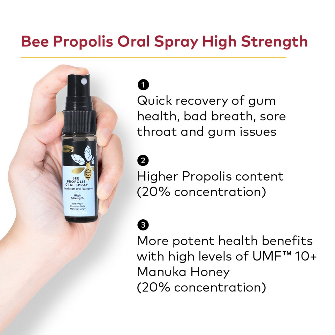 Comvita Propolis Oral Spray High Strength 20ml