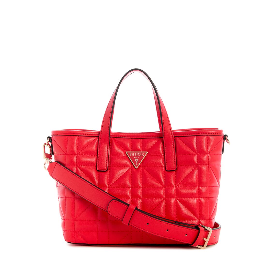 Guess Edita Mini Tote - Coral Red
