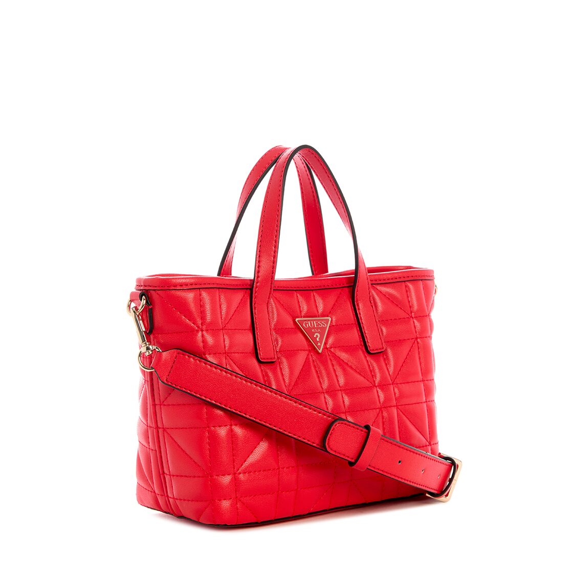 Guess Edita Mini Tote - Coral Red