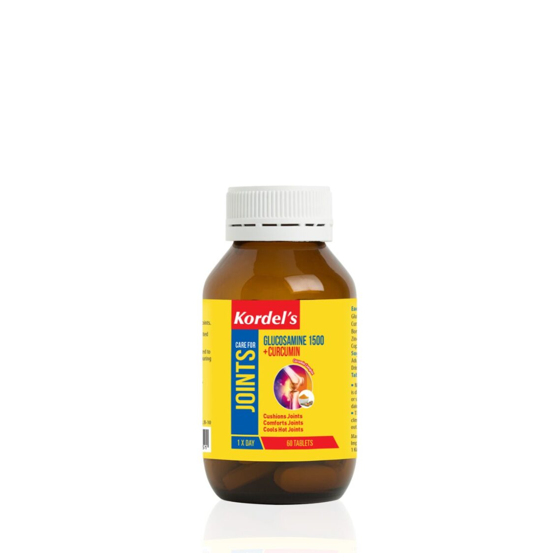 Kordel's Glucosamine 1500 + Curcumin 60'sx2