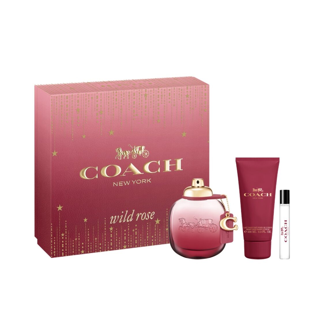 Coach Wild Rose 3pc Festive Set