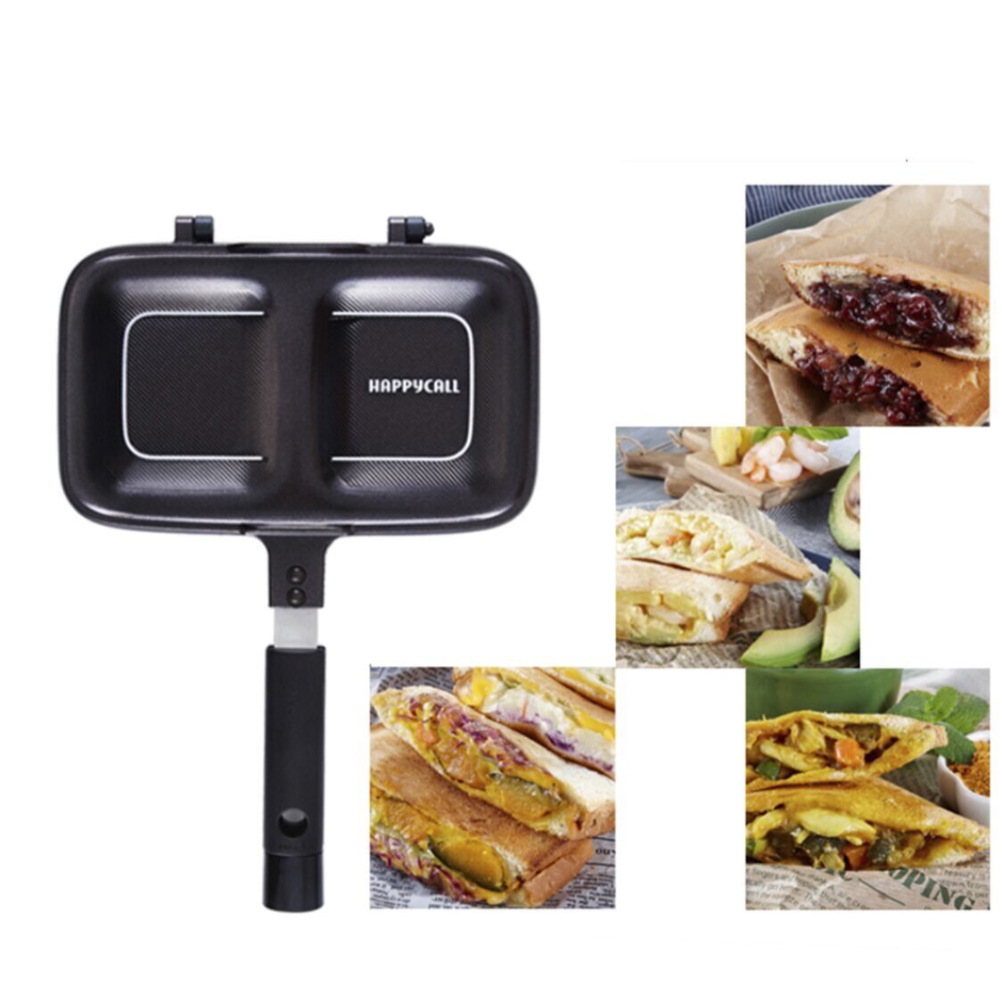 Happycall Die Cast Sandwich Maker / Double Pan (3002-0048)