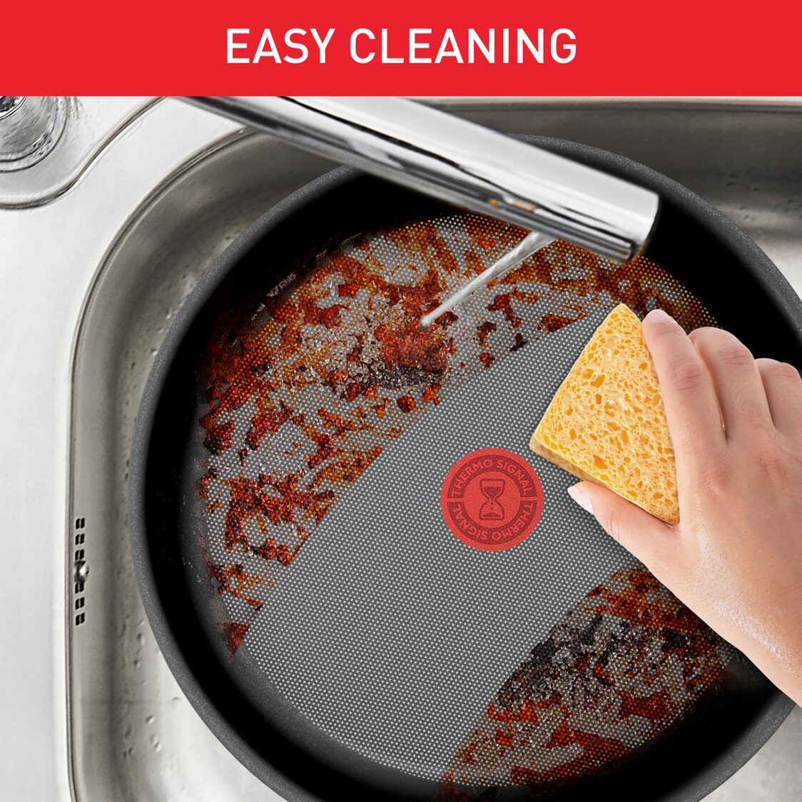 Tefal Cook & Shine Induction 3-PC Cookware Set (G808S3)