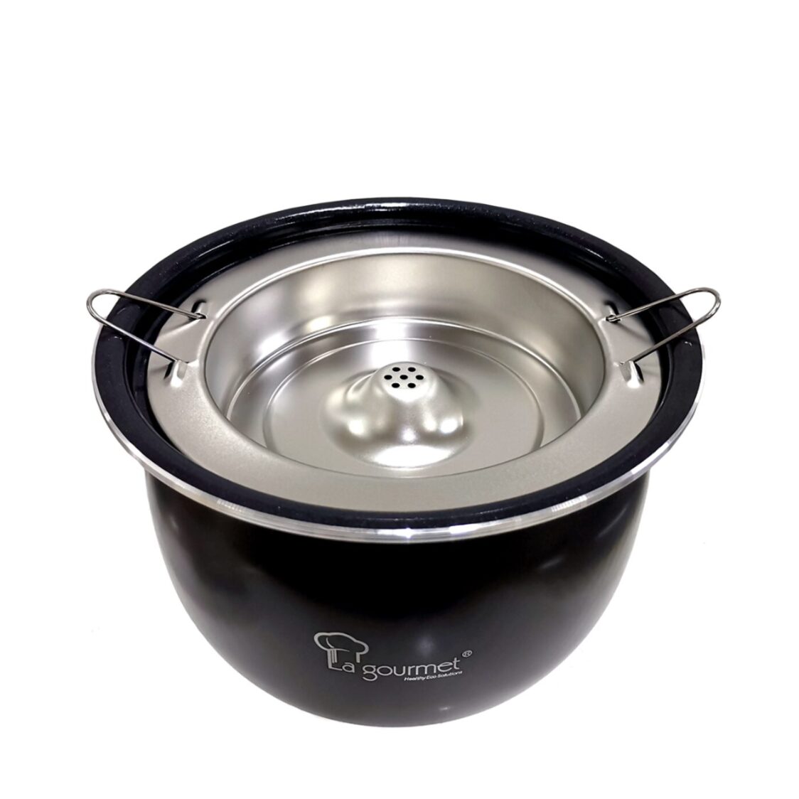 La Gourmet 2L Healthy Ceramic Rice Cooker Starch Reduction (LGELRC410764) + Free Shogun 12cm Mini Saucepan (LGSNFE410146)