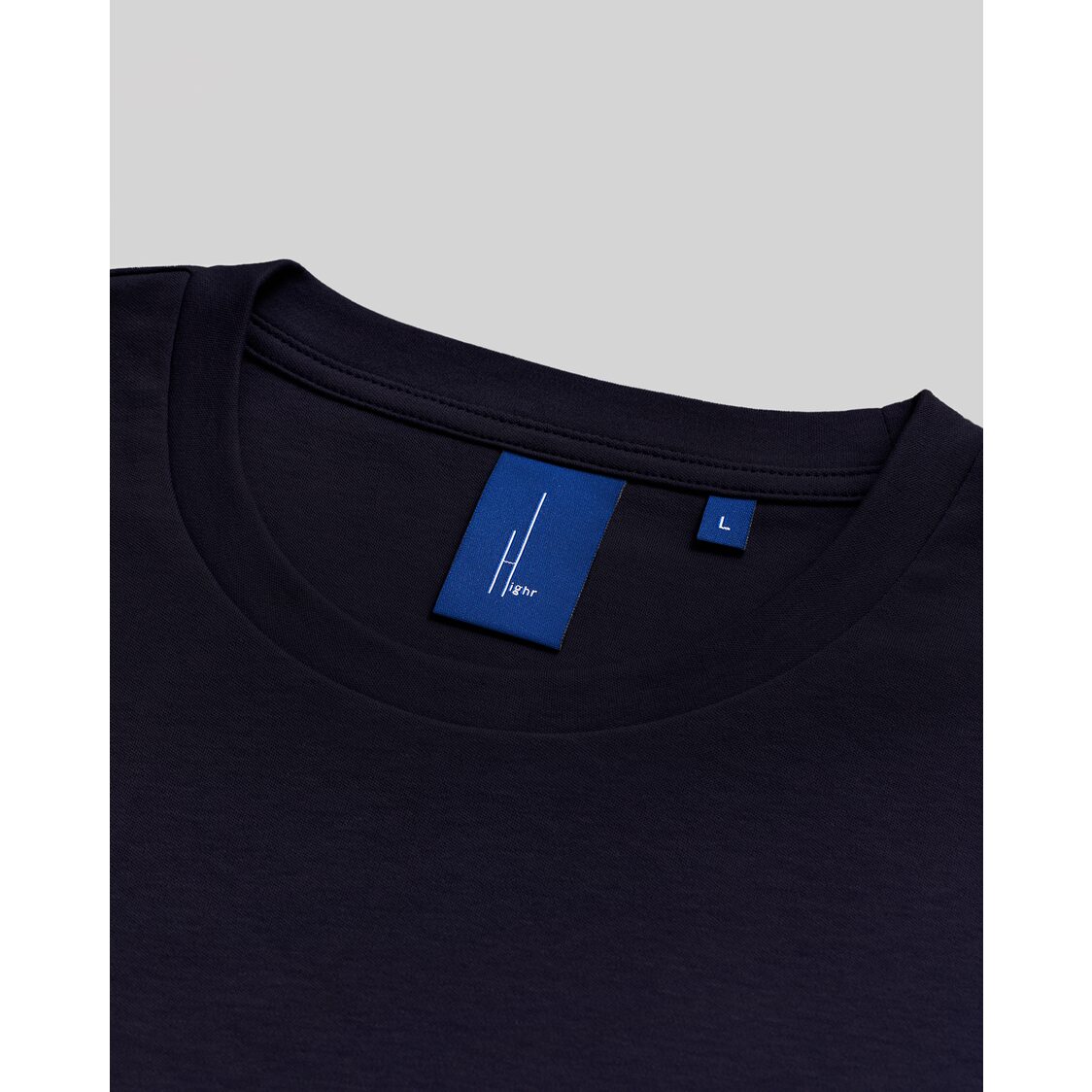 Highr Pima Cotton Tee Dark Purple