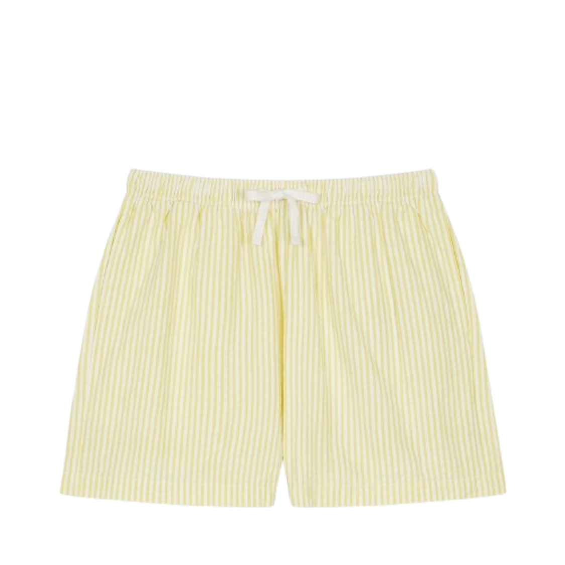 Jaju Women Cotton Seersucker Lounge Pants Dark Yellow