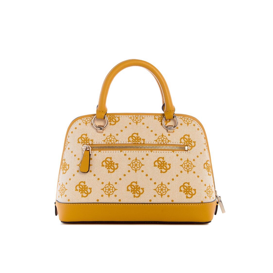 Guess Neda Dome Satchel,Marigold Logo