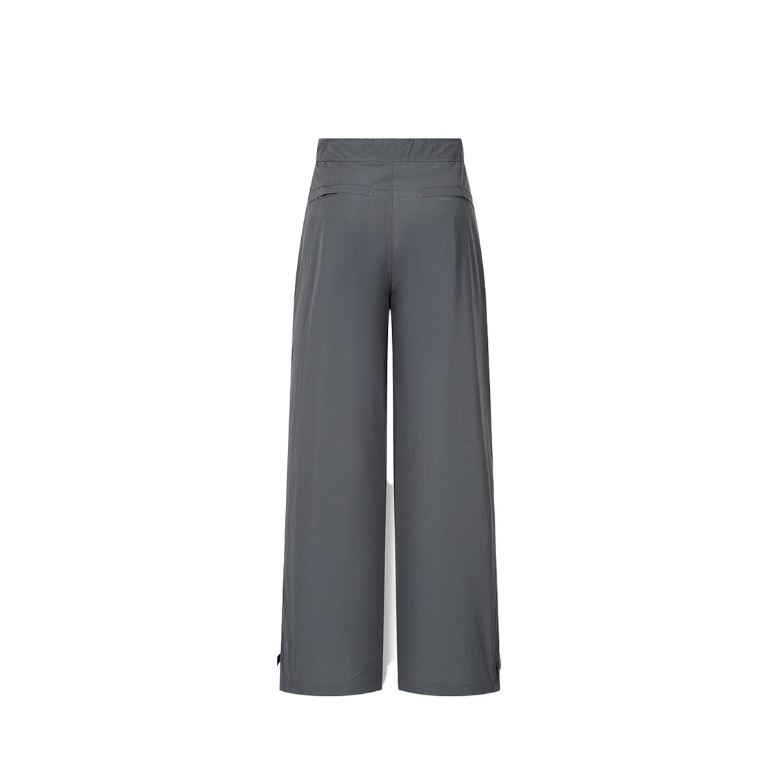 Studio Tomboy Magnet Buckle Wide Pants Dark Grey