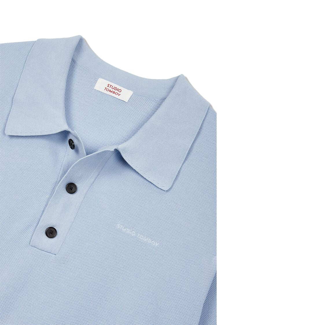 Studio Tomboy Skashi Jacquard Polo Pullover