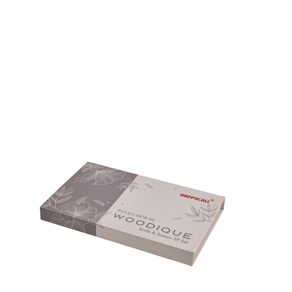 HAPPYCALL Woodique 5-PC Knife & Scissor Set (4900-3006)