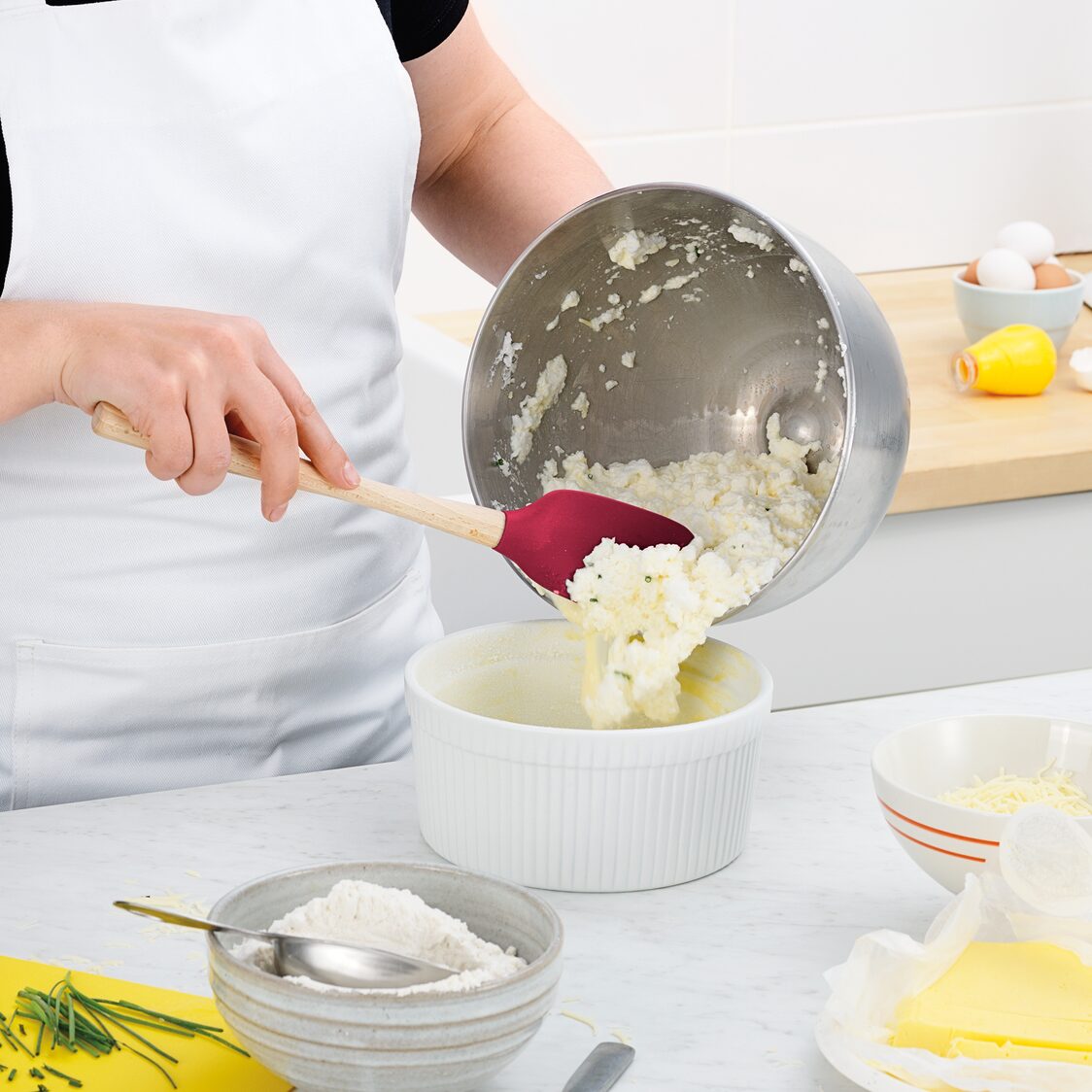 Tovolo Flex-Core Wood Handled Spoonula